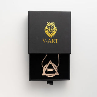 Therian Necklace: Rose Gold Jewellery