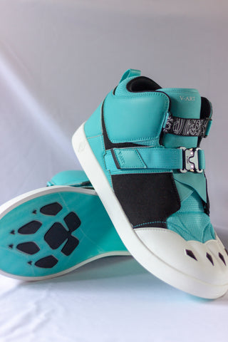 Wolf Paw V1 - Yiffany Blue Shoes