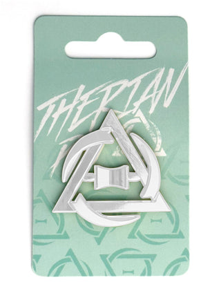 Therian Enamel Pin: White