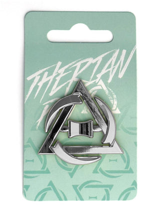 Therian Enamel Pin: Silver