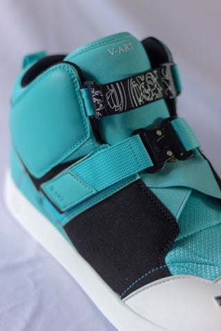 Wolf Paw V1 - Yiffany Blue Shoes