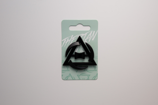 Therian Enamel Pin: Black Enamel Pin