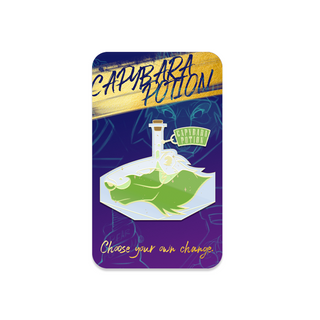Capybara Potion Pin Enamel Pin