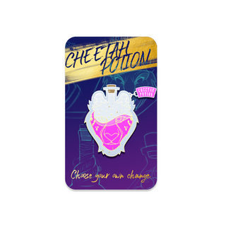 Cheetah Potion Pin Enamel Pin