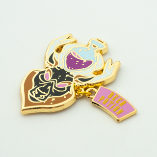 Deer Potion Pin Enamel Pin