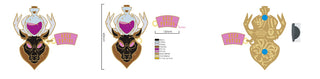 Deer Potion Pin Enamel Pin