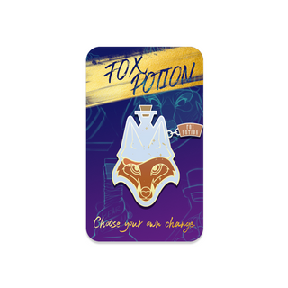 Fox Potion Pin Enamel Pin