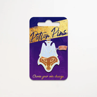 Fox Potion Pin Enamel Pin