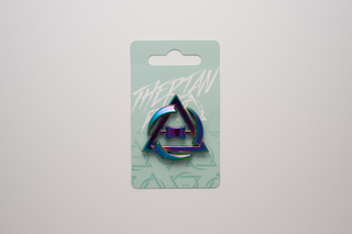 Therian Enamel Pin: Iridescent Enamel Pin