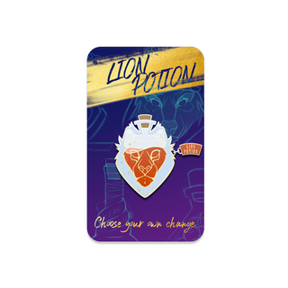 Lion Potion Pin Enamel Pin