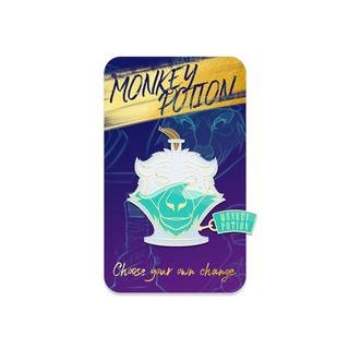 Monkey Potion Pin Enamel Pin