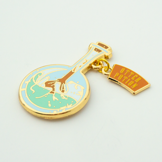 Otter Potion Pin Enamel Pin