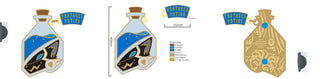 Protogen Potion Pin Enamel Pin