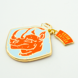 Rhino Potion Pin Enamel Pin