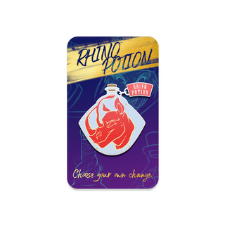 Rhino Potion Pin Enamel Pin