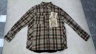 Full Moon Club Shirt - Brown Shirt