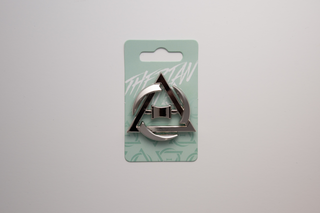 Therian Enamel Pin: Silver Enamel Pin