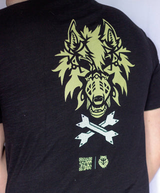 Tech Wolf T-Shirt - T-Shirt - V - ART