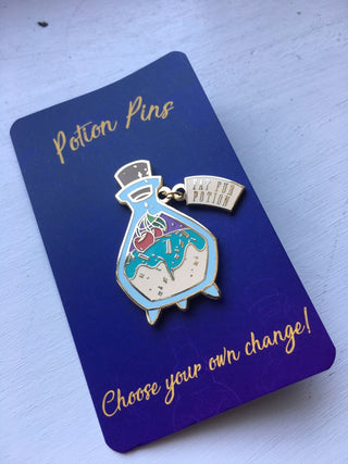 Potion Enamel Pin: Fat Fur Enamel Pin